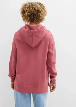 Hot Hoodie aus reiner Baumwolle Damen Sweat|Bekleidung·Blusen & Tuniken