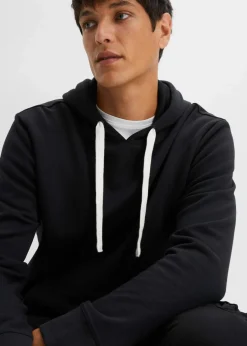 Herren bonprix Sweat|Basics|Hoodie aus reiner Baumwolle