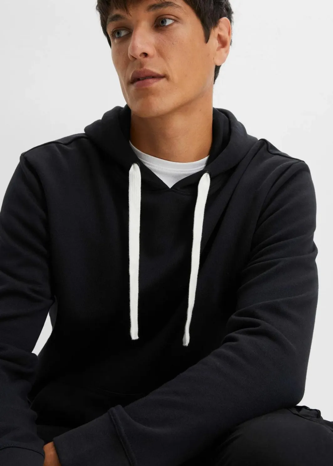 Herren bonprix Sweat|Basics|Hoodie aus reiner Baumwolle