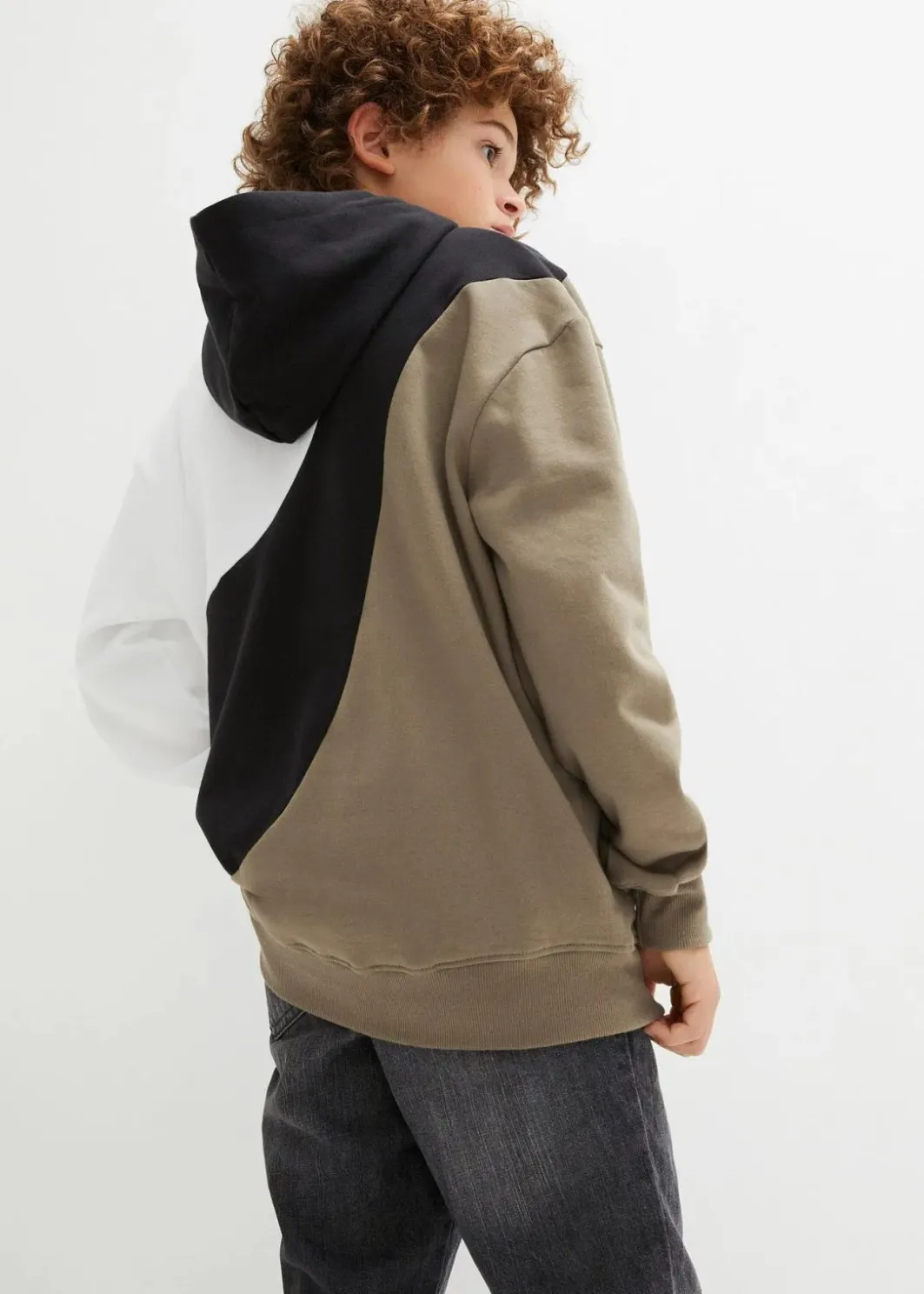 Discount Hoodie aus reiner Baumwolle Kinder Jungen 9-16 Jahre·Sweat & Strick