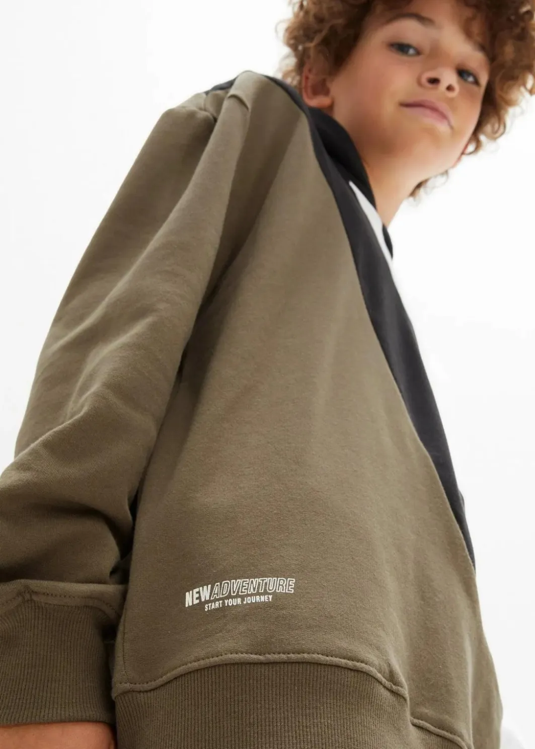 Discount Hoodie aus reiner Baumwolle Kinder Jungen 9-16 Jahre·Sweat & Strick
