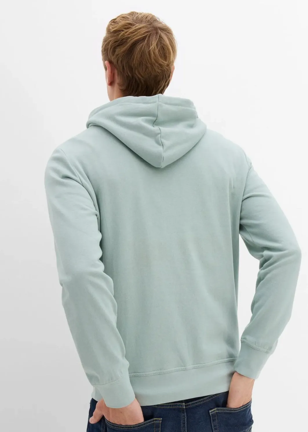 Herren bonprix Sweat|Basics|Hoodie aus reiner Baumwolle