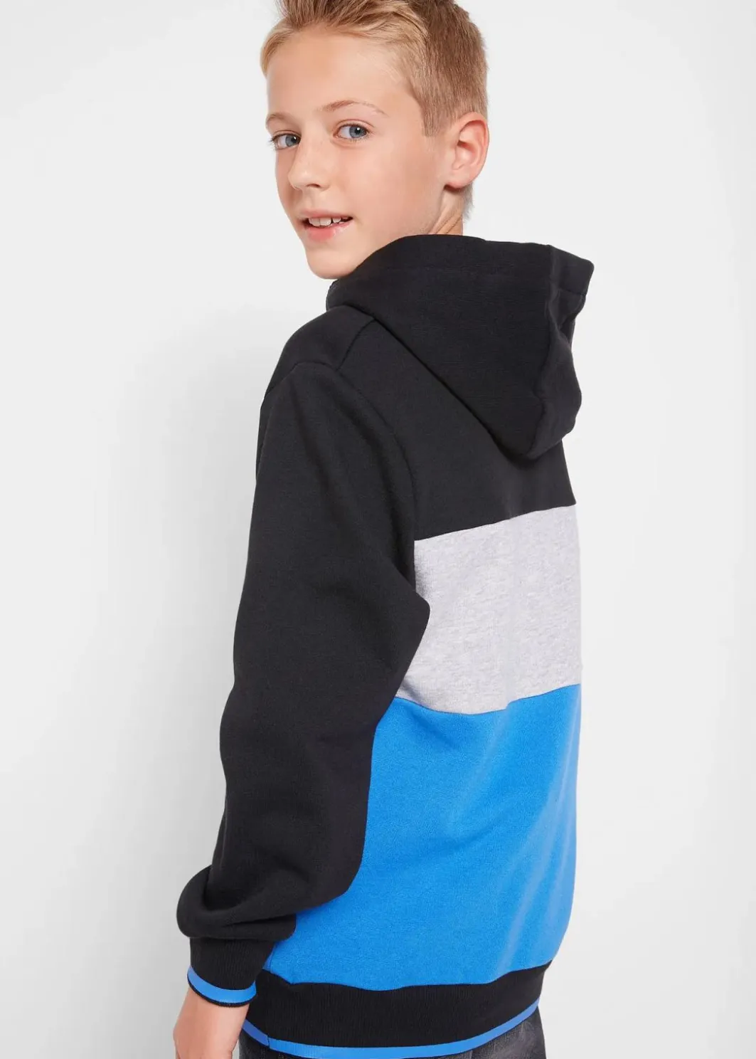 Kinder bonprix Jungen 9-16 Jahre·Sweat & Strick|Jungen 9-16 Jahre·Bademode|Hoodie aus reiner Bio-Baumwolle