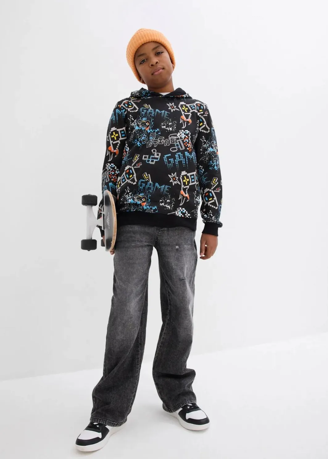 Clearance Hoodie aus reiner Bio-Baumwolle Kinder Jungen 9-16 Jahre·Sweat & Strick|Jungen 2-8 Jahre·Nachhaltigere Materialien