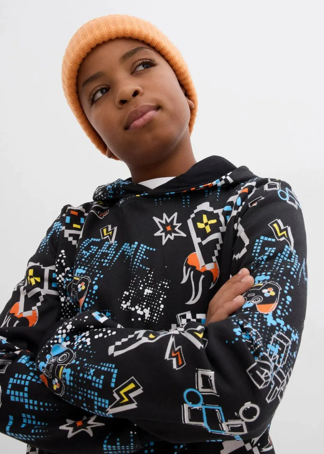 Clearance Hoodie aus reiner Bio-Baumwolle Kinder Jungen 9-16 Jahre·Sweat & Strick|Jungen 2-8 Jahre·Nachhaltigere Materialien