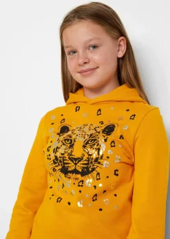 Kinder bonprix Mädchen 9-16 Jahre·Sweat & Strick|Mädchen 2-8 Jahre·Nachhaltigere Materialien|Hoodie aus reiner Bio-Baumwolle