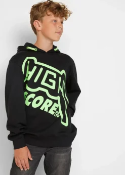 Kinder bonprix Jungen 9-16 Jahre·Sweat & Strick|Jungen 2-8 Jahre·Nachhaltigere Materialien|Hoodie aus reiner Bio-Baumwolle