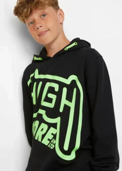 Kinder bonprix Jungen 9-16 Jahre·Sweat & Strick|Jungen 2-8 Jahre·Nachhaltigere Materialien|Hoodie aus reiner Bio-Baumwolle
