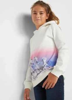 Discount Hoodie aus reiner Bio-Baumwolle Kinder Mädchen 9-16 Jahre·Sweat & Strick|Mädchen 2-8 Jahre·Nachhaltigere Materialien