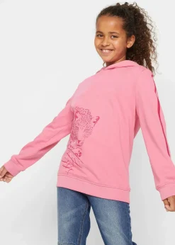 Kinder bonprix Mädchen 9-16 Jahre·Sweat & Strick|Mädchen 2-8 Jahre·Nachhaltigere Materialien|Hoodie aus reiner Bio-Baumwolle