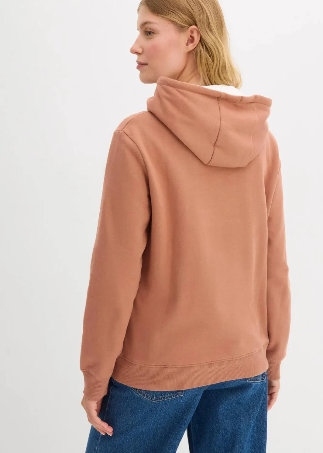 Outlet Hoodie aus reiner Bio-Baumwolle Damen Sweat|Basics