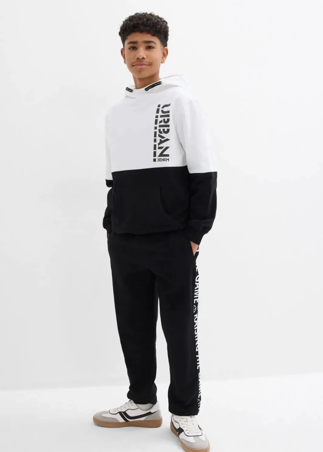 Kinder bonprix Jungen 2-8 Jahre·Nachhaltigere Materialien|Jungen 9-16 Jahre·Sweat & Strick|Hoodie aus reiner Bio-Baumwolle