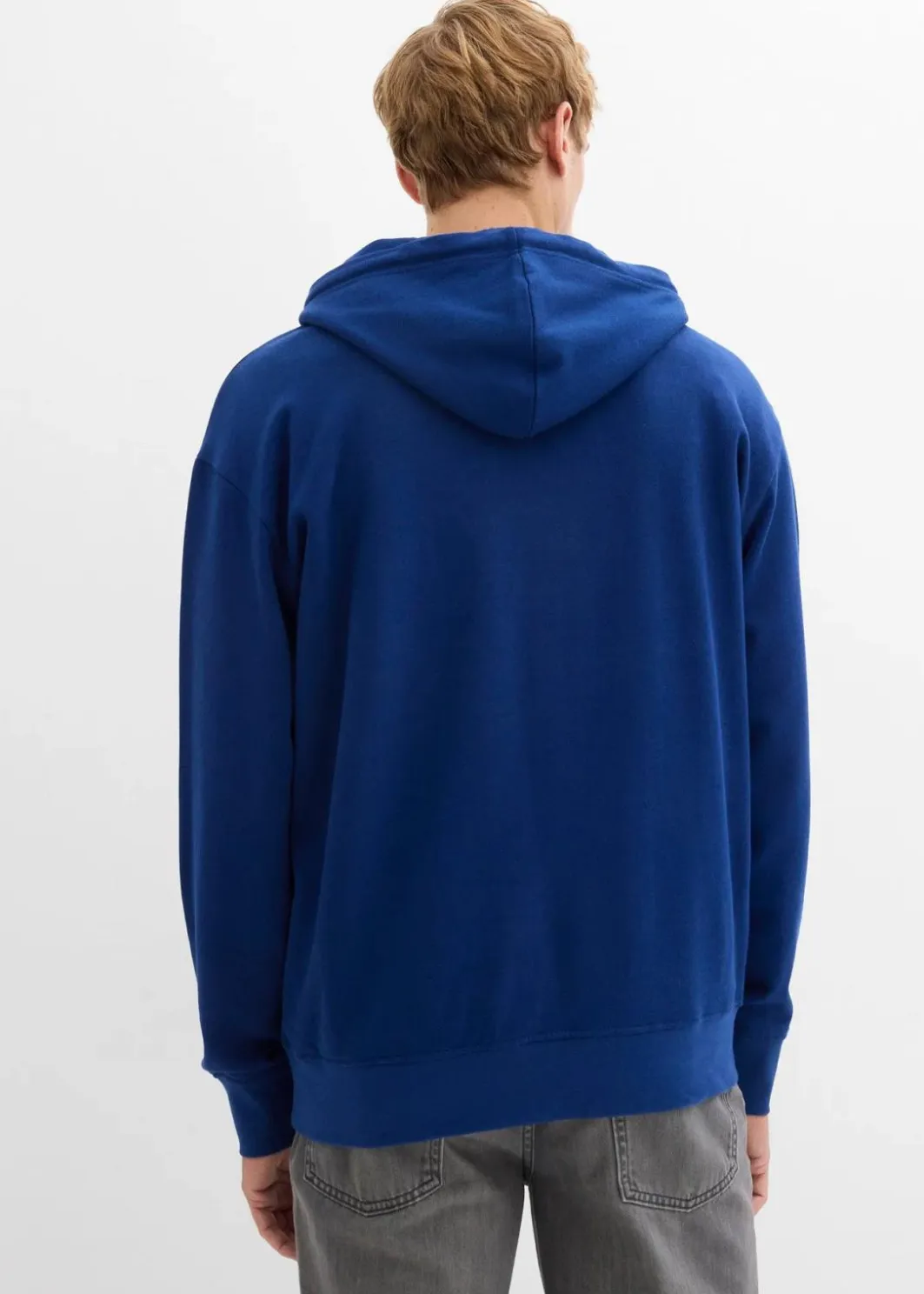 Hot Hoodie aus reiner Bio-Baumwolle, Loose Fit Herren Sweat|Sportbekleidung