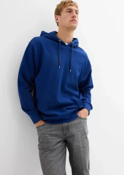 Hot Hoodie aus reiner Bio-Baumwolle, Loose Fit Herren Sweat|Sportbekleidung