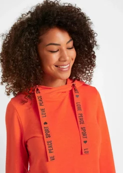 Damen bonprix Bekleidung·Sweat|Bekleidung·Blusen & Tuniken|Hoodie aus softem Viskose-Mix