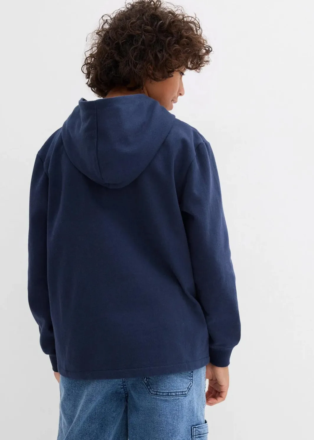 Hoodie aus weichem Baumwoll-Mix Kinder Jungen 9-16 Jahre·Sweat & Strick|Jungen 2-8 Jahre·Nachhaltigere Materialien