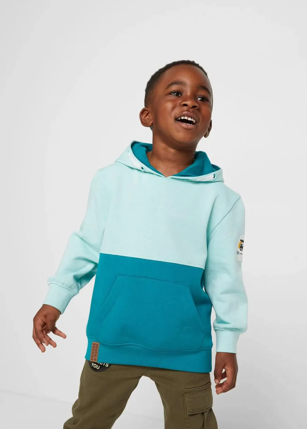 Sale Hoodie aus weichem Baumwoll-Mix Kinder Jungen 2-8 Jahre·Sweat & Strick