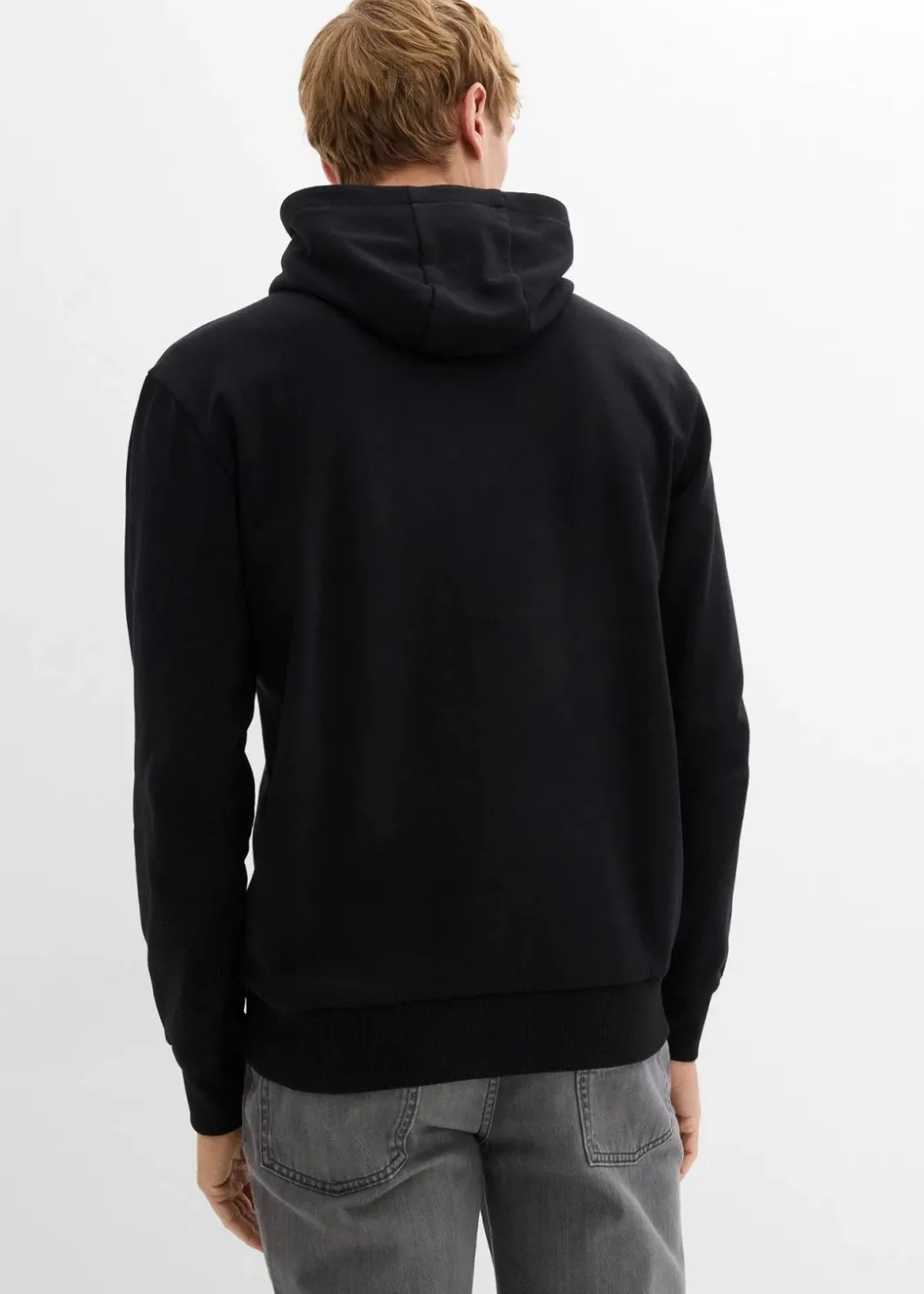 New Hoodie aus weichem Baumwoll-Mix Herren Große Größen|Sweat
