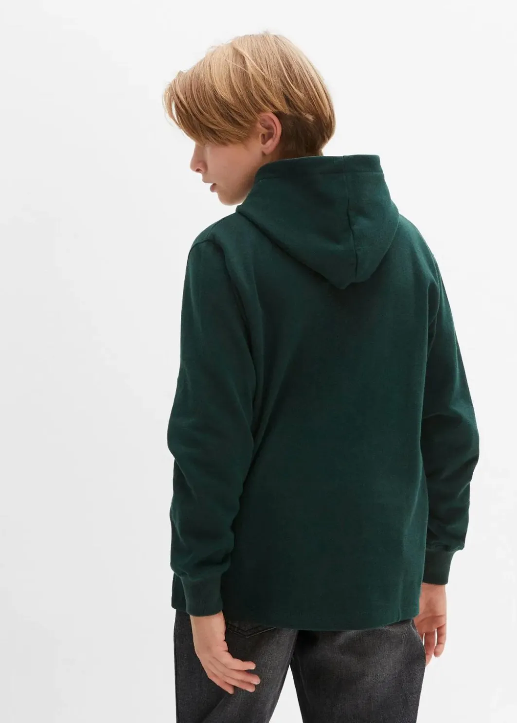 Best Hoodie aus weichem Baumwoll-Mix Kinder Jungen 9-16 Jahre·Bademode|Jungen 2-8 Jahre·Nachhaltigere Materialien