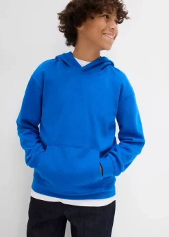 Hot Hoodie aus weichem Baumwoll-Mix Kinder Jungen 2-8 Jahre·Nachhaltigere Materialien|Jungen 9-16 Jahre·Sweat & Strick