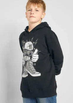 Kinder bonprix Jungen 9-16 Jahre·Bademode|Jungen 9-16 Jahre·Sweat & Strick|Hoodie aus weichem Baumwoll-Mix