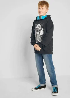 Kinder bonprix Jungen 9-16 Jahre·Bademode|Jungen 9-16 Jahre·Sweat & Strick|Hoodie aus weichem Baumwoll-Mix