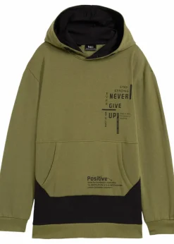 Outlet Hoodie aus weichem Baumwoll-Mix Kinder Jungen 9-16 Jahre·Sweat & Strick|Jungen 2-8 Jahre·Nachhaltigere Materialien