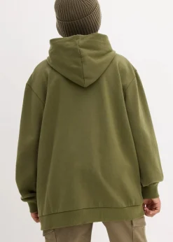 Outlet Hoodie aus weichem Baumwoll-Mix Kinder Jungen 9-16 Jahre·Sweat & Strick|Jungen 2-8 Jahre·Nachhaltigere Materialien