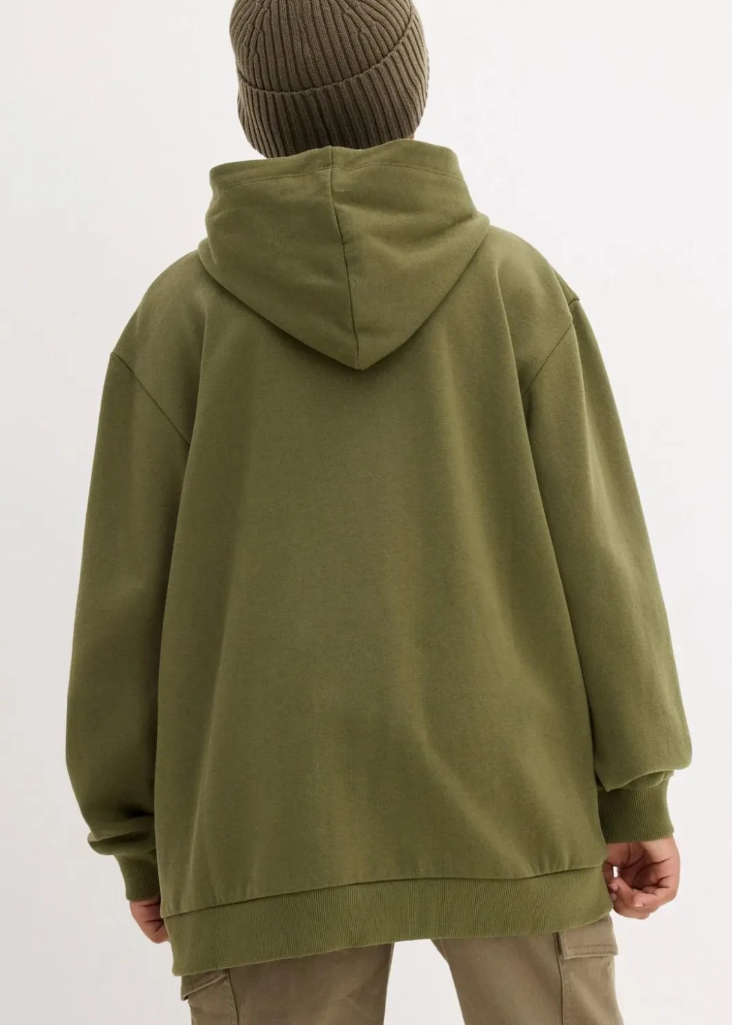 Outlet Hoodie aus weichem Baumwoll-Mix Kinder Jungen 9-16 Jahre·Sweat & Strick|Jungen 2-8 Jahre·Nachhaltigere Materialien