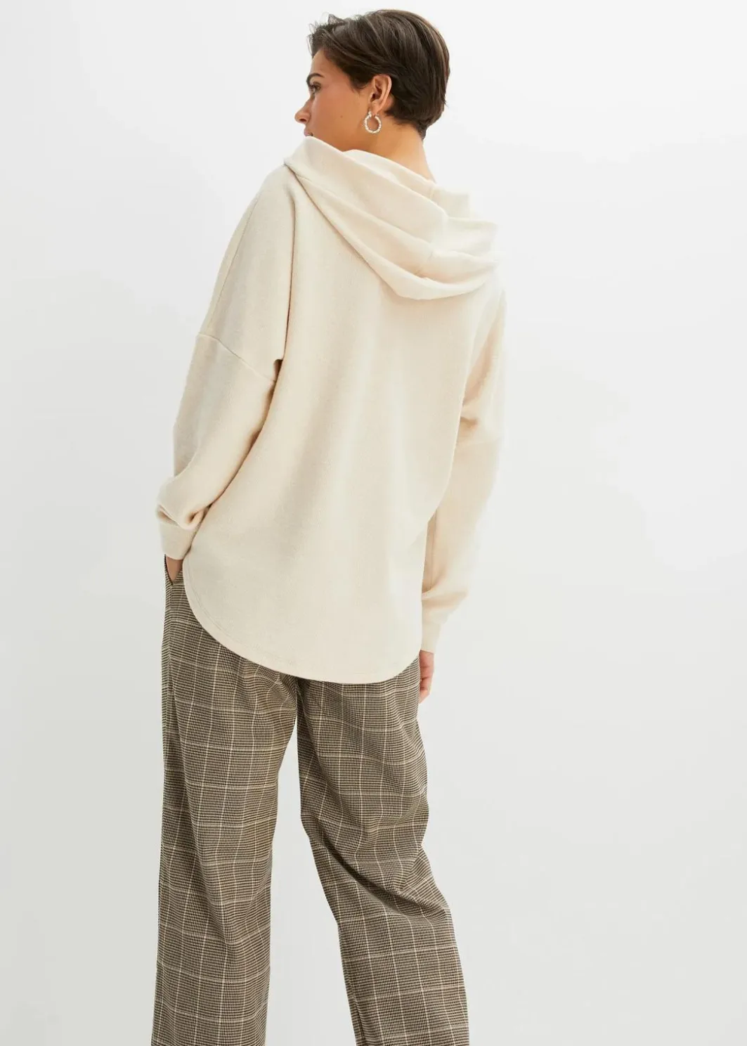 Outlet Hoodie in Regular Fit Damen Sweat