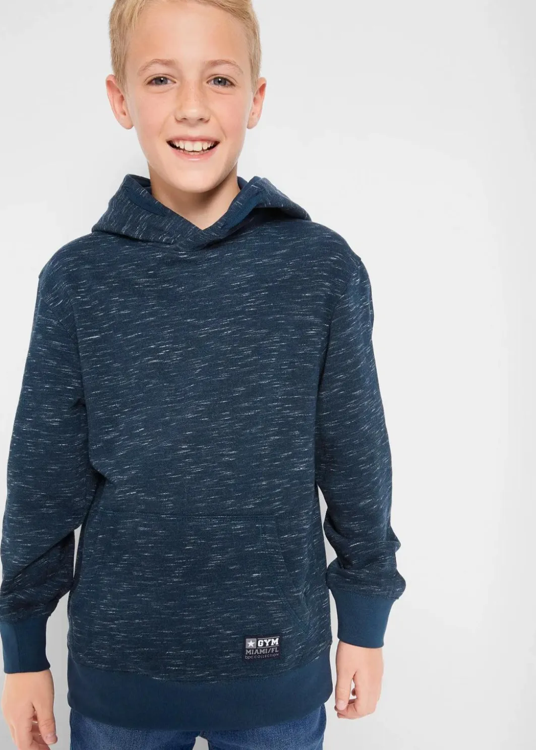 Discount Hoodie in weichem Baumwoll-Mix Kinder Jungen 9-16 Jahre·Bademode|Jungen 9-16 Jahre·Sweat & Strick