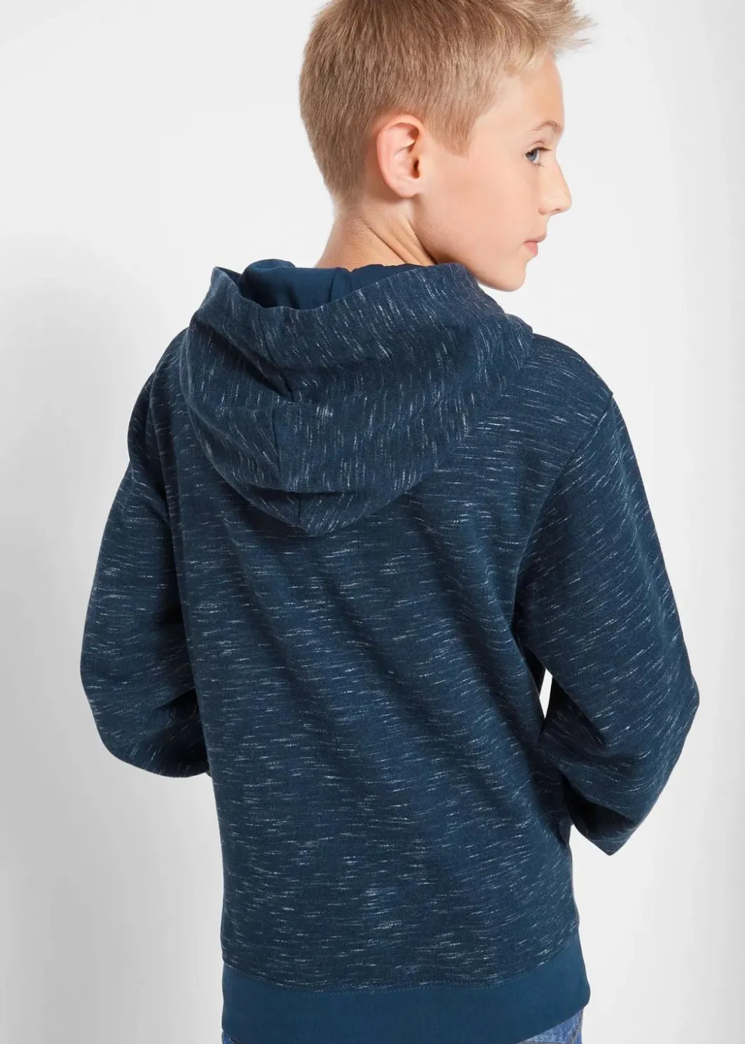 Discount Hoodie in weichem Baumwoll-Mix Kinder Jungen 9-16 Jahre·Bademode|Jungen 9-16 Jahre·Sweat & Strick