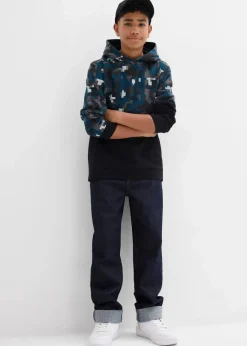 Kinder bonprix Jungen 9-16 Jahre·Sweat & Strick|Jungen 2-8 Jahre·Nachhaltigere Materialien|Hoodie mit Bio-Baumwolle