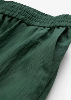 Damen bonprix Hosen|Zweiteiler & Sets|Hose aus aus strukturiertem Crinkle-Viskose-Mix