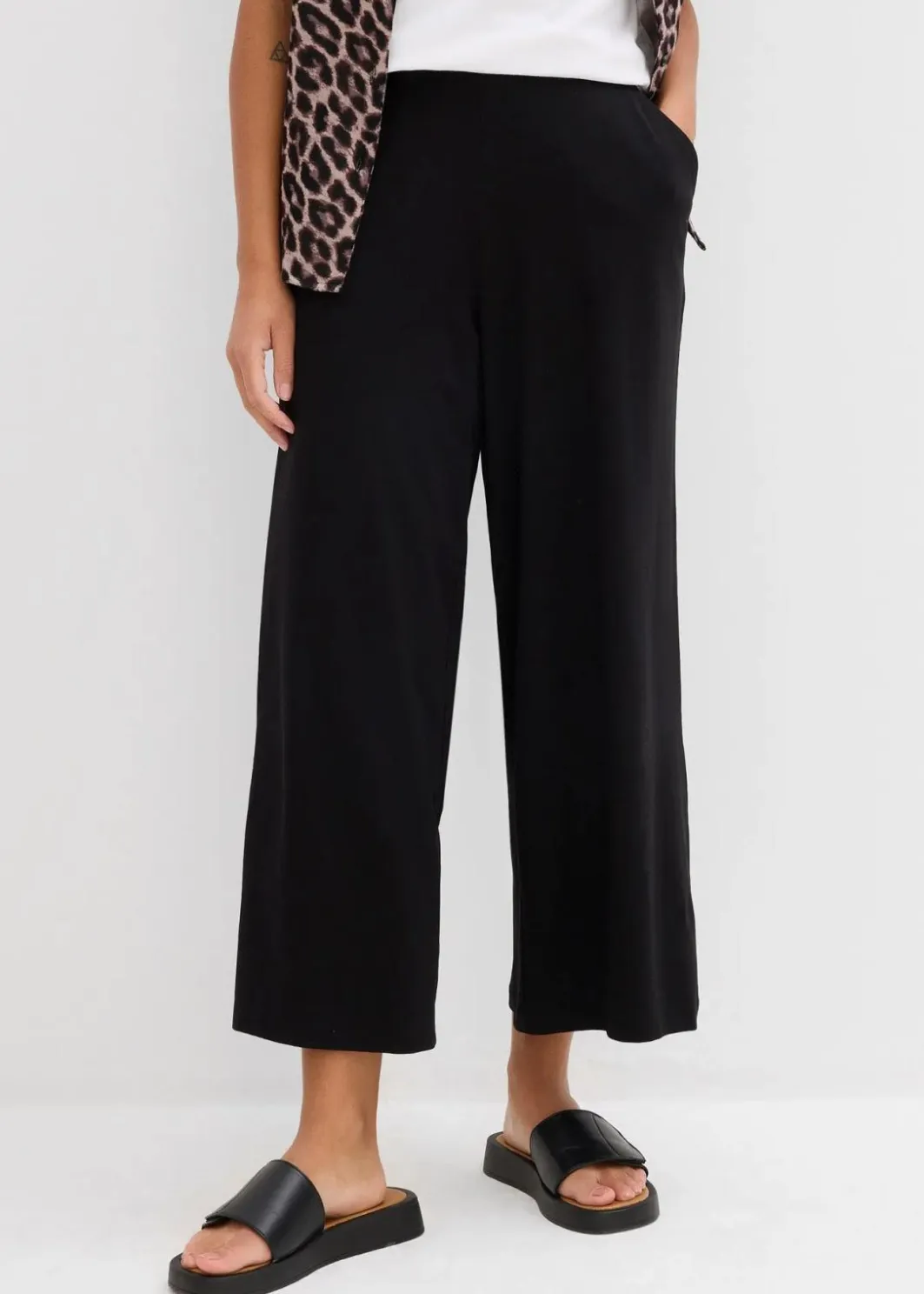 Hot 7/8-Hose aus Bio-Baumwolle mit Stretch Damen Nachhaltigere Materialien|Hosen
