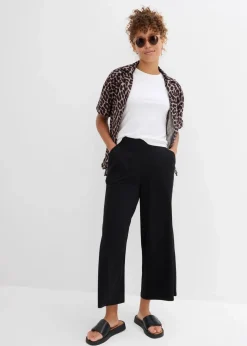 Hot 7/8-Hose aus Bio-Baumwolle mit Stretch Damen Nachhaltigere Materialien|Hosen