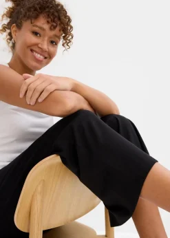 Hot 7/8-Hose aus Bio-Baumwolle mit Stretch Damen Nachhaltigere Materialien|Hosen