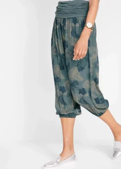 Damen bonprix Bekleidung·Kleider|Hosen|3/4-Hose aus fließendem Viskose-Mix