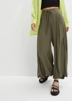 Damen bonprix Bekleidung·Kleider|Hosen|Hose aus fließender Viskose
