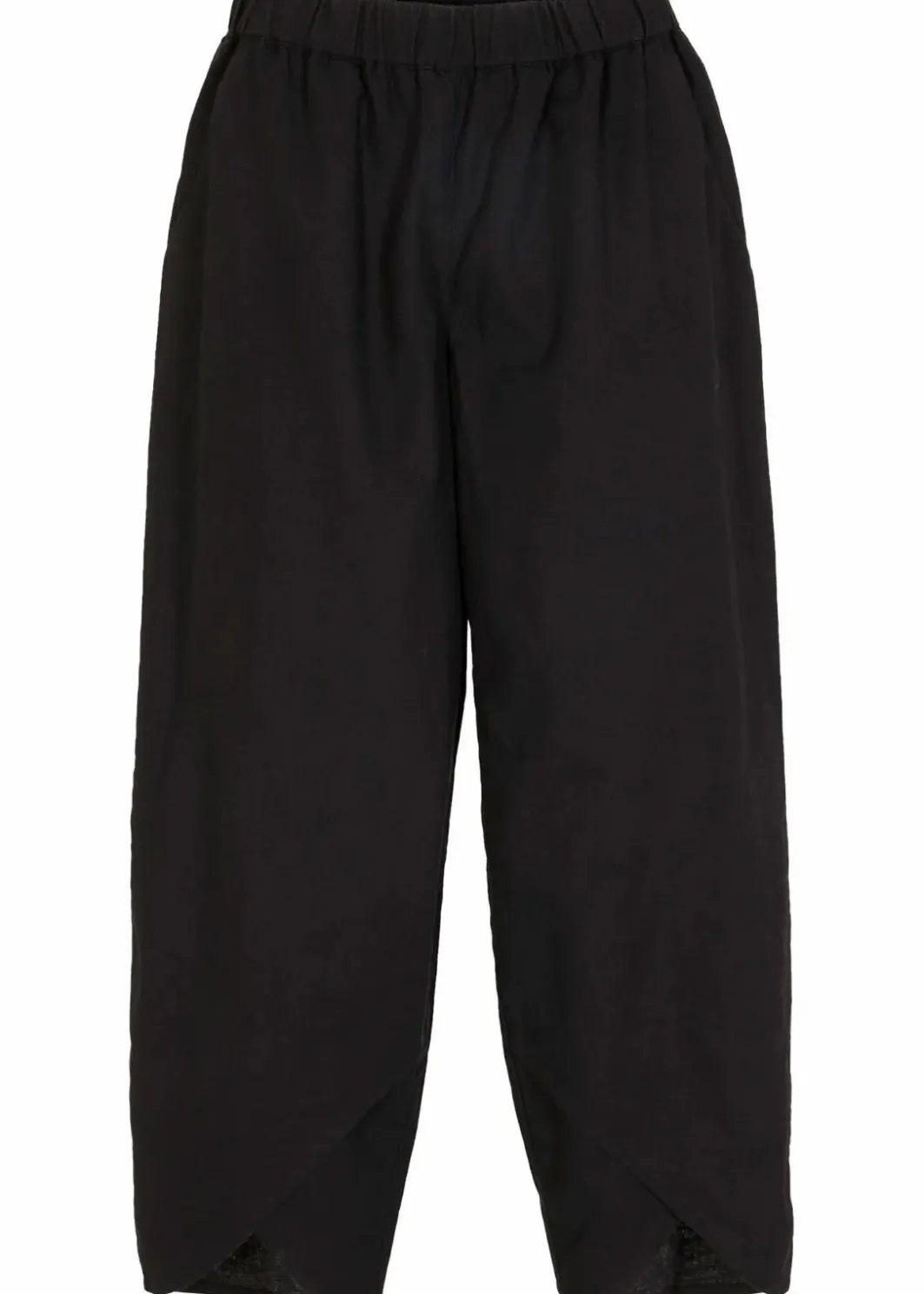Online 3/4-Hose aus leichtem Leinen-Mix Damen Bekleidung·Kleider|Hosen