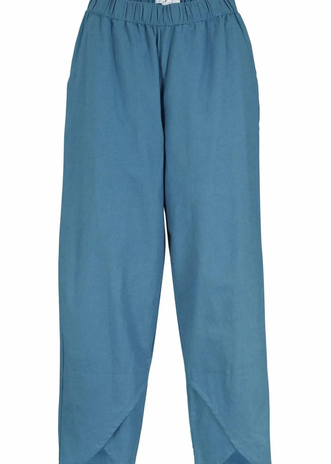 Online 3/4-Hose aus leichtem Leinen-Mix Damen Hosen|Bekleidung·Kleider