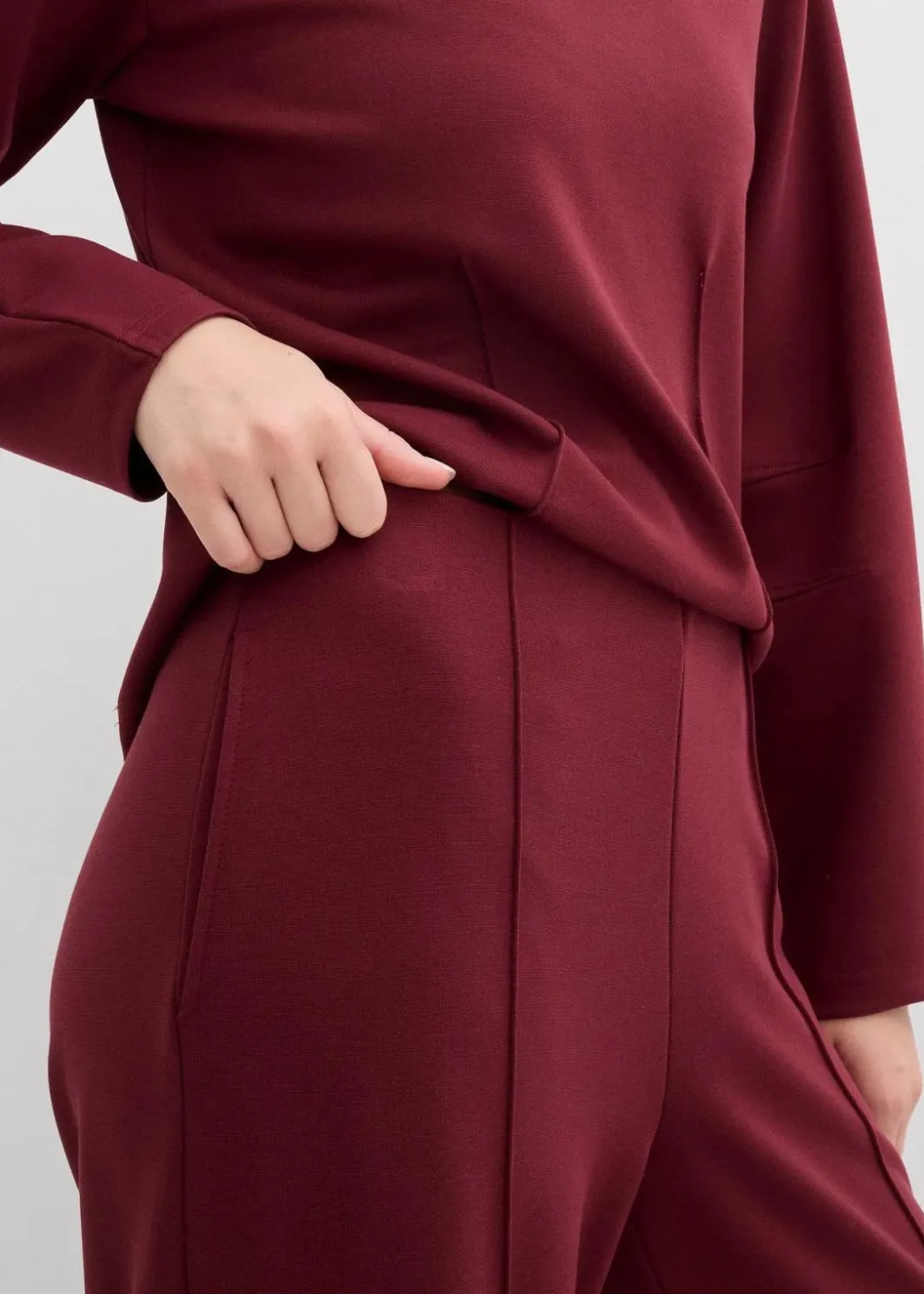 Clearance Hose aus Punto di Roma Damen Bekleidung·Kleider
