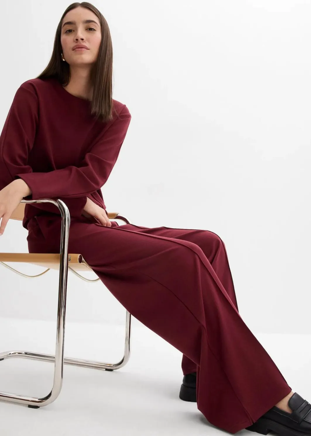 Clearance Hose aus Punto di Roma Damen Bekleidung·Kleider