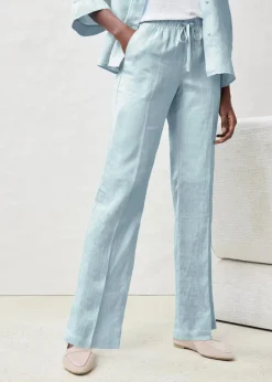 Damen bonprix Bekleidung·Kleider|Premium|Hose aus reinem Leinen