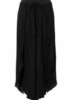 Best Hose aus strukturiertem Crinkle Damen Bekleidung·Kleider|Hosen