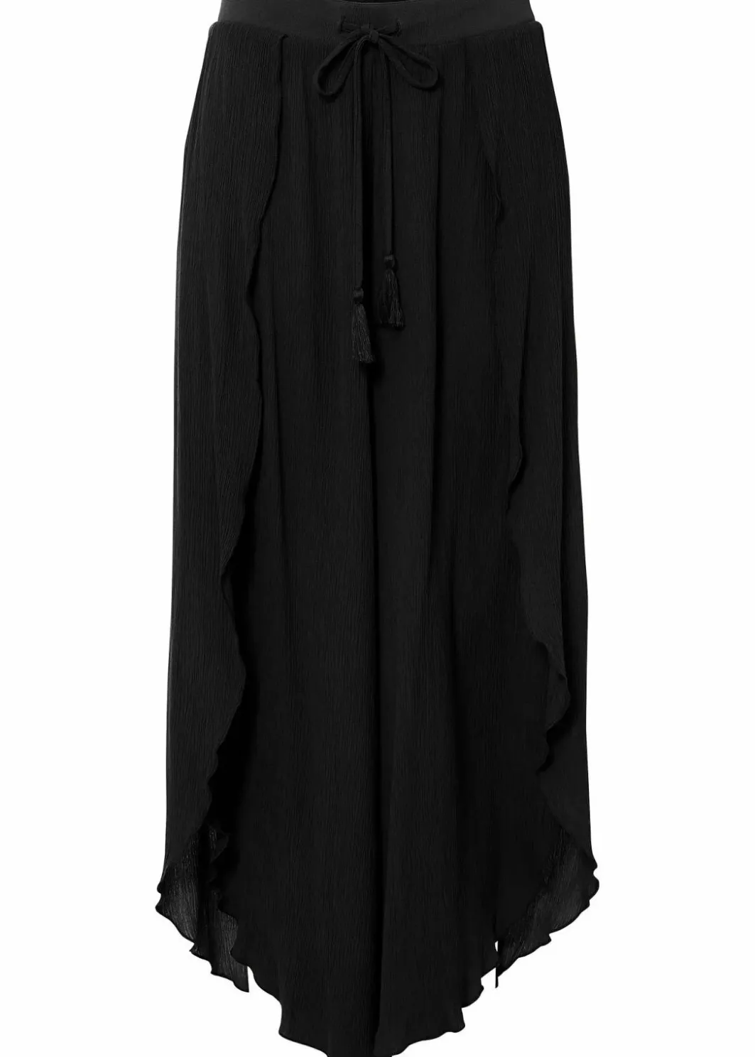 Best Hose aus strukturiertem Crinkle Damen Bekleidung·Kleider|Hosen