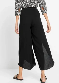Best Hose aus strukturiertem Crinkle Damen Bekleidung·Kleider|Hosen