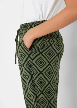 Discount 3/4-Hose aus Viskosemix Damen Hosen|Nachhaltigere Materialien