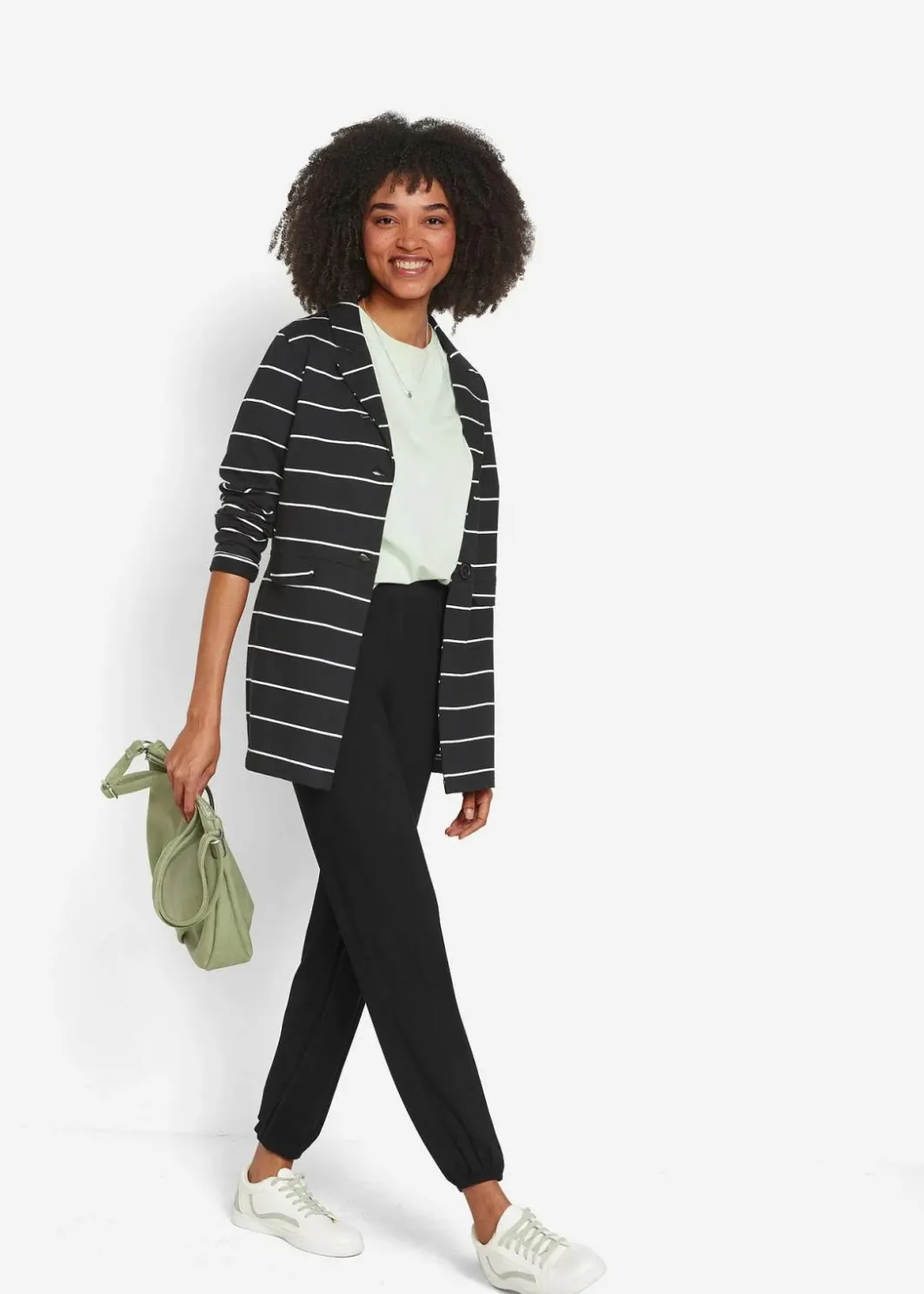 Damen bonprix Bekleidung·Kleider|Hosen|Hose aus Viskose-Mix