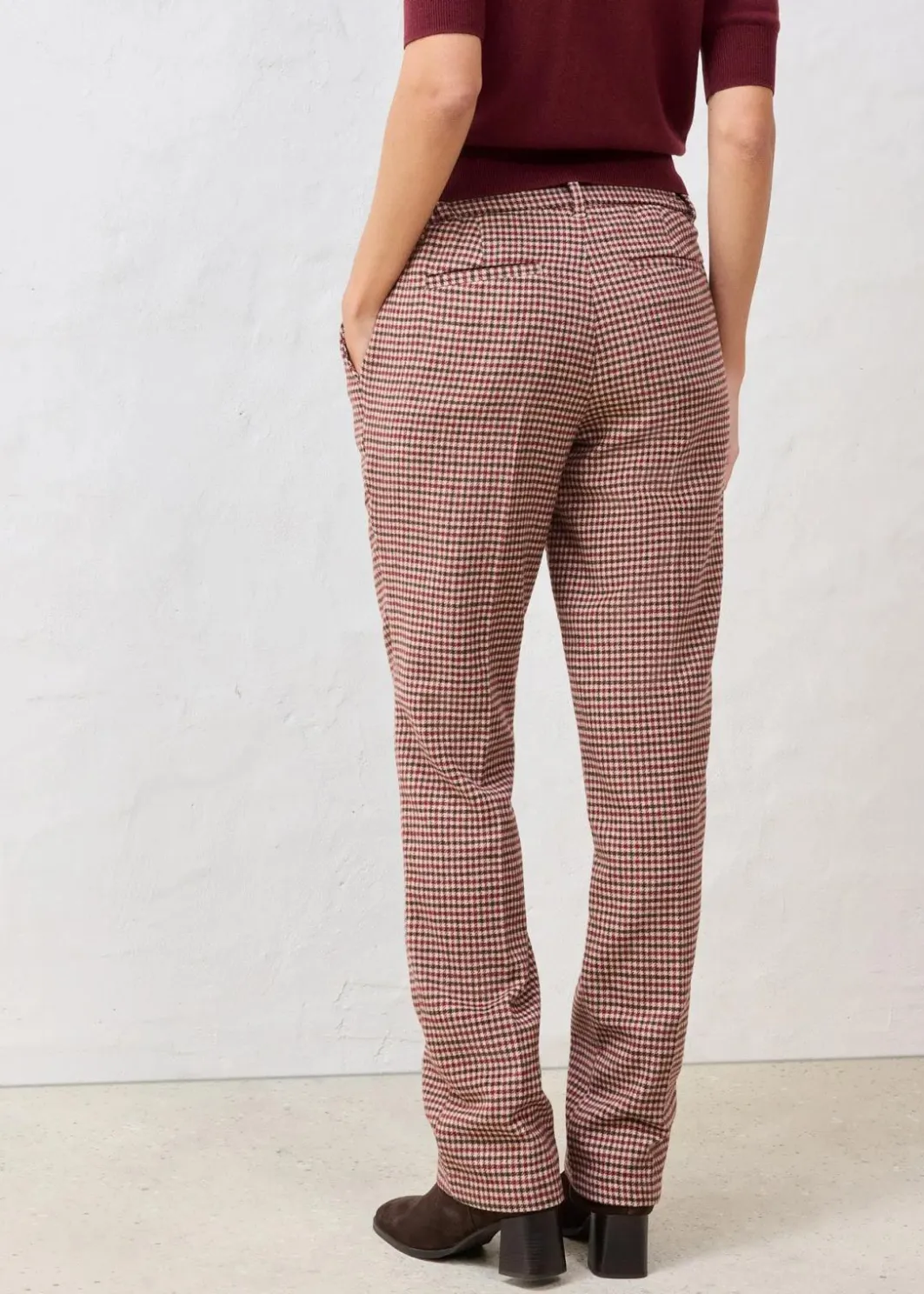 Damen bonprix Bekleidung·Kleider|Premium|Hose aus weichem Woll-Mix